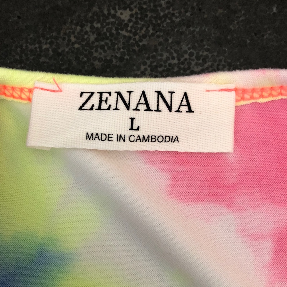 Zenana Outfitters Tie-Dye Bodysuit - NWT - Picture 4 of 11